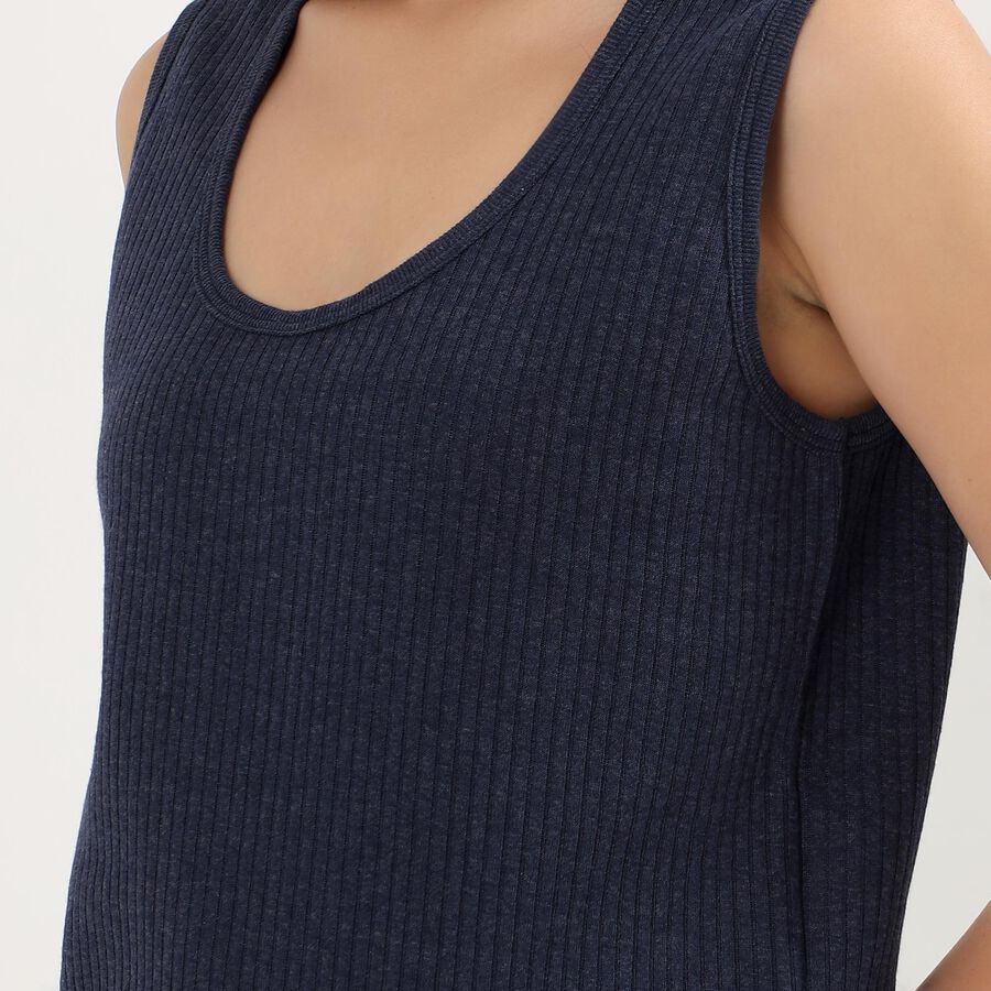 Ladies' Thermal, मध्यम नीला, large image number null