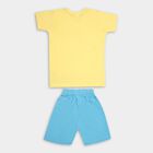 Boys' 100% Cotton Knit Baba Suit , Yellow, small image number null