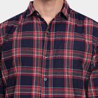 Men's 100% Cotton Casual Shirt, Red, small image number null