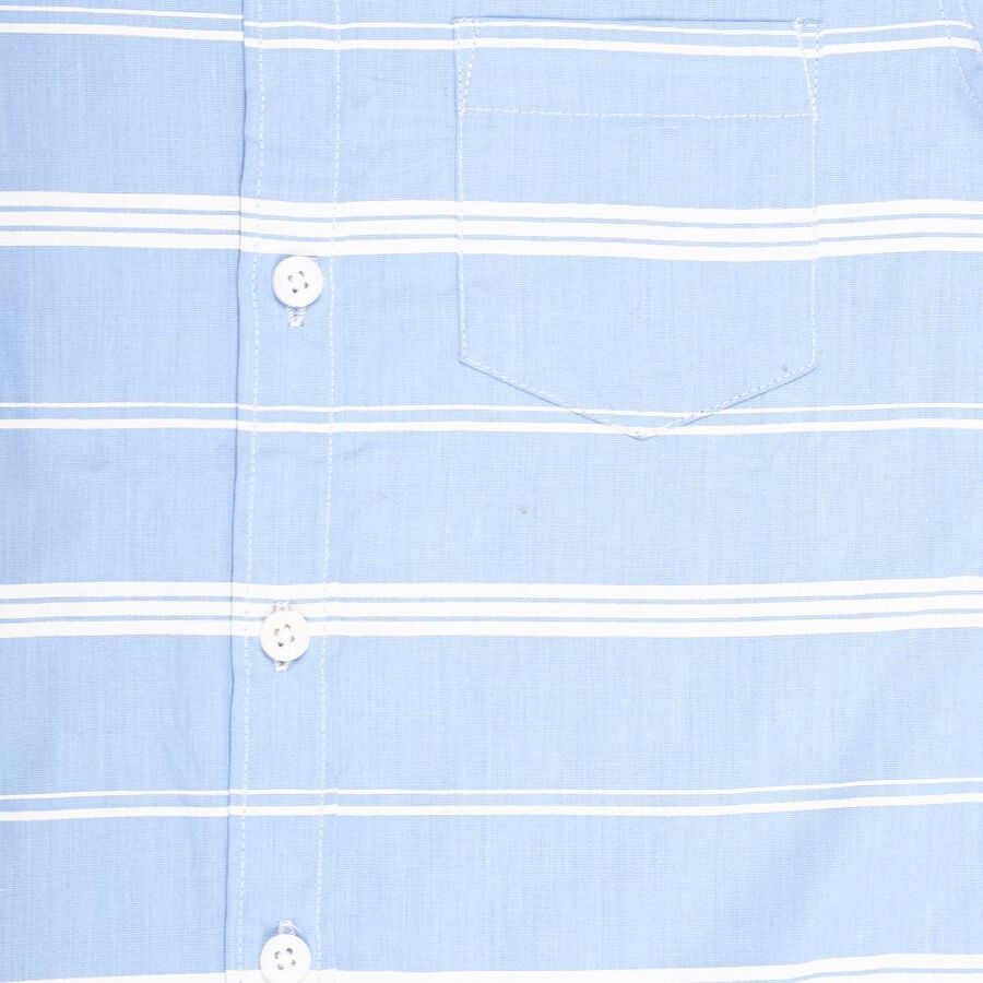 Boys' Cotton Casual Shirt, Light Blue, large image number null
