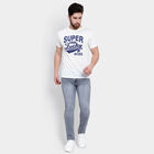 Round Neck T-Shirt, White, small image number null