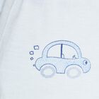 Infants Cotton Solid Pyjama, Light Blue, small image number null
