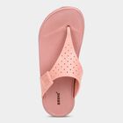 Womens Moulded Sliders, गुलाबी, small image number null