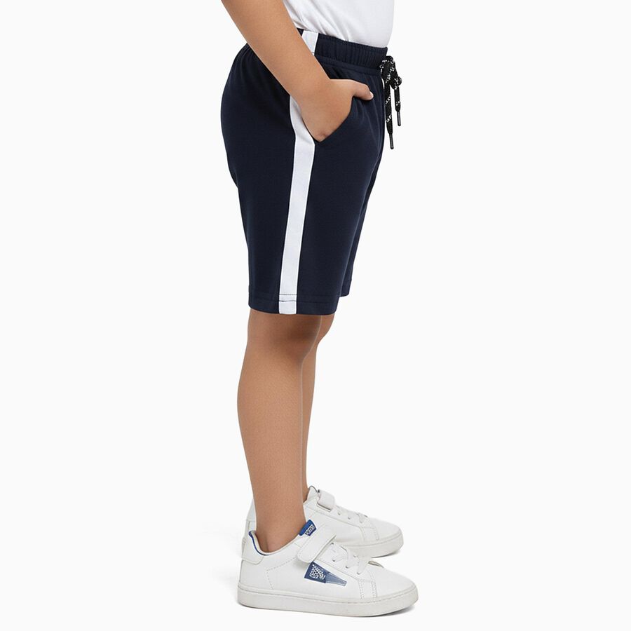 Boys' Bermuda, Navy Blue, large image number null