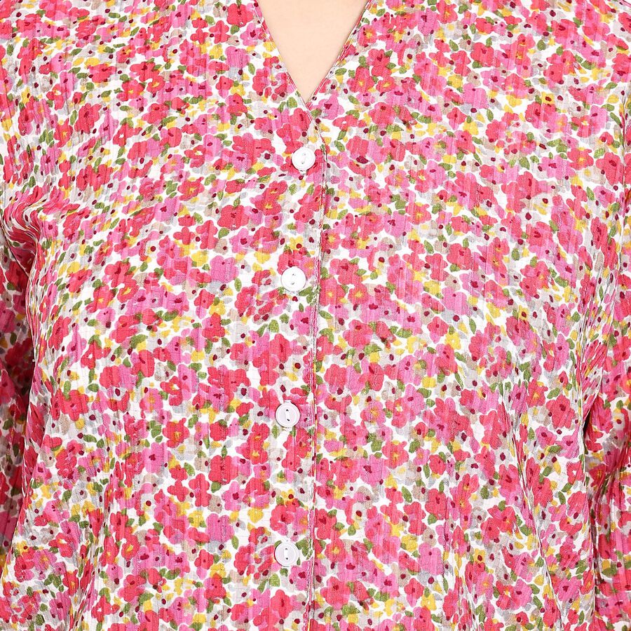 Ladies' Shirt , Pink, large