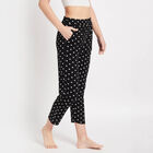 Solid Regular Trousers, Black, small image number null