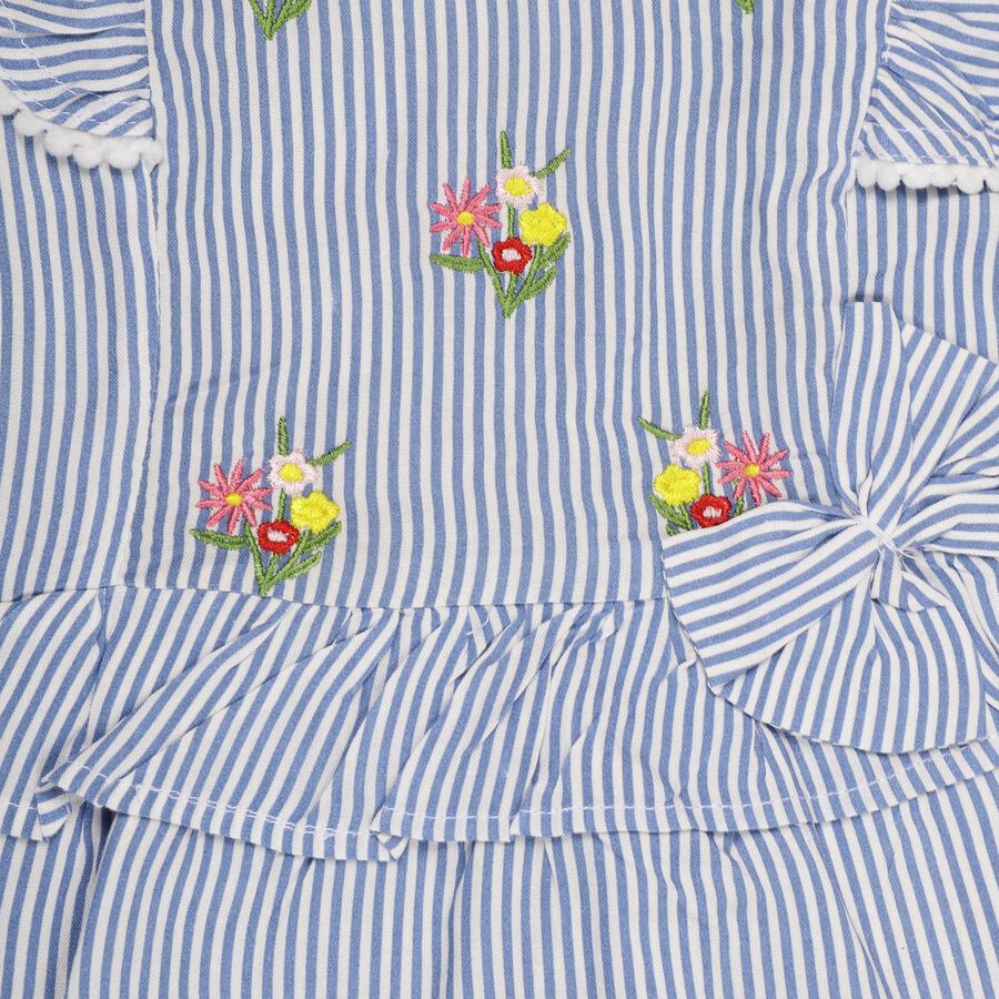 Girls' Capri Set, Light Blue, large image number null