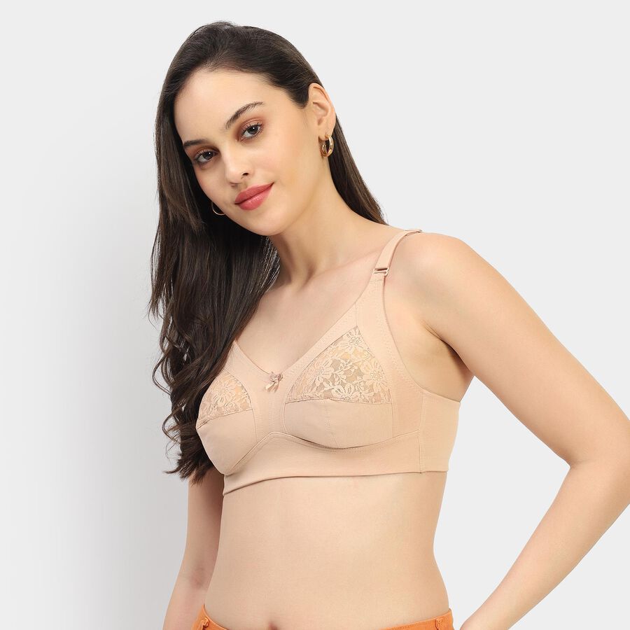 Ladies' Bra , खाकी, large