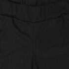 Girls Black Relaxed Fit Ribbed Palazzo Pyjama, Black, small