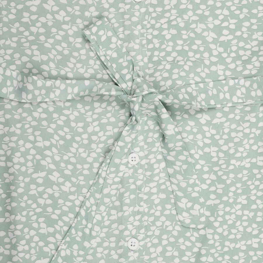 Girls' Dress, Light Green, large image number null