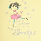 Girls' 100% Cotton T-Shirt , Yellow, small image number null