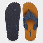 Men's Tan Flip-Flop Slippers, टैन, small