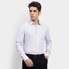 Men's Formal Shirt , Navy Blue, small