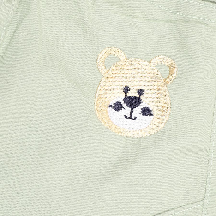 Infant's 100% Cotton Cotton Trousers , हल्का हरा, large image number null