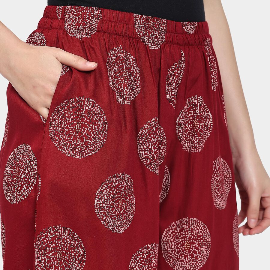 Ladies' Palazzos , मरून, large image number null