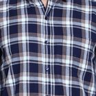 Cotton Checks Casual Shirt, Brown, small image number null