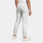 Boys' Light Grey Printed Elastic Waist Winter Pyjama, एक्रू मिश्रित, small image number null