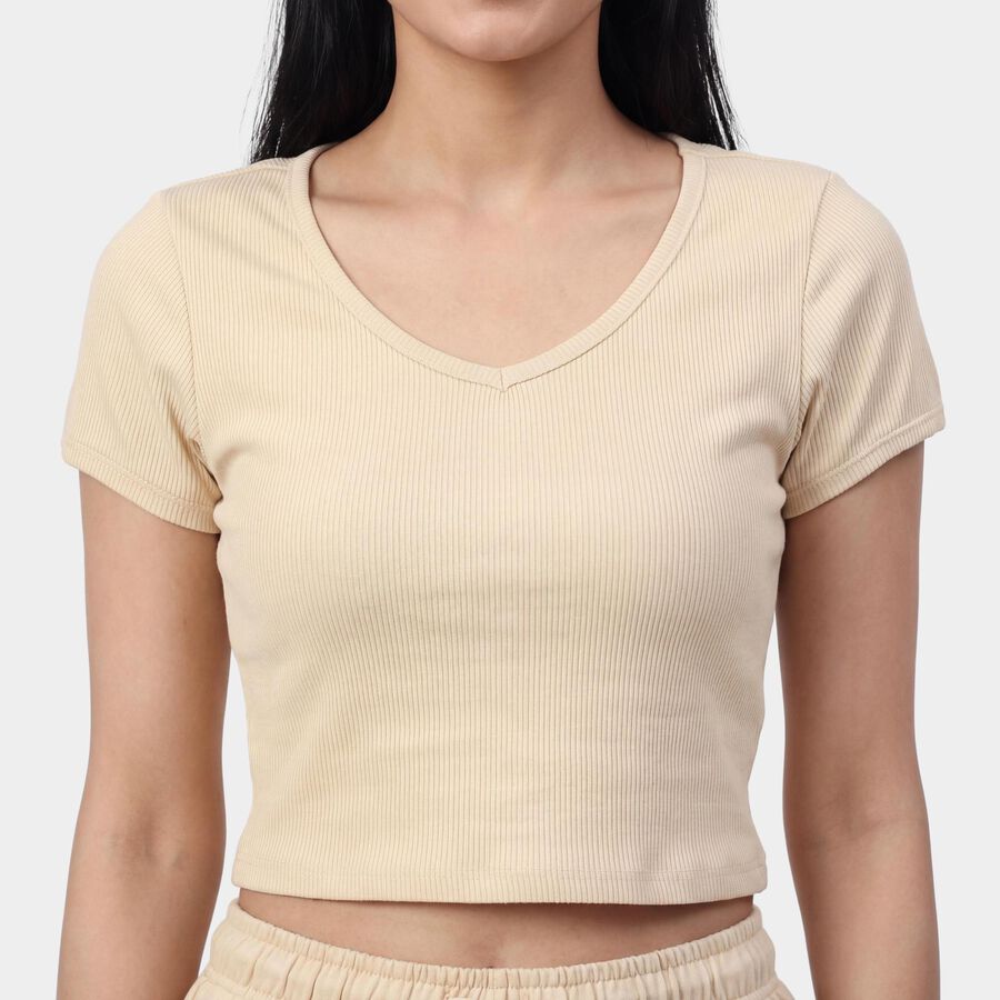 Women's Beige Co-Ord Set, Beige, large
