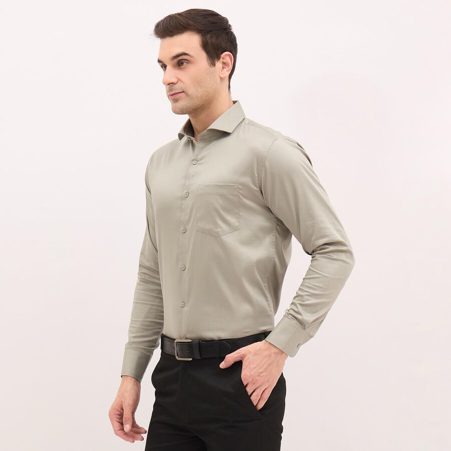Men's Formal Shirt, हल्का हरा, large image number null
