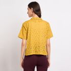 Ladies' 100% Cotton Shirt, Mustard, small image number null