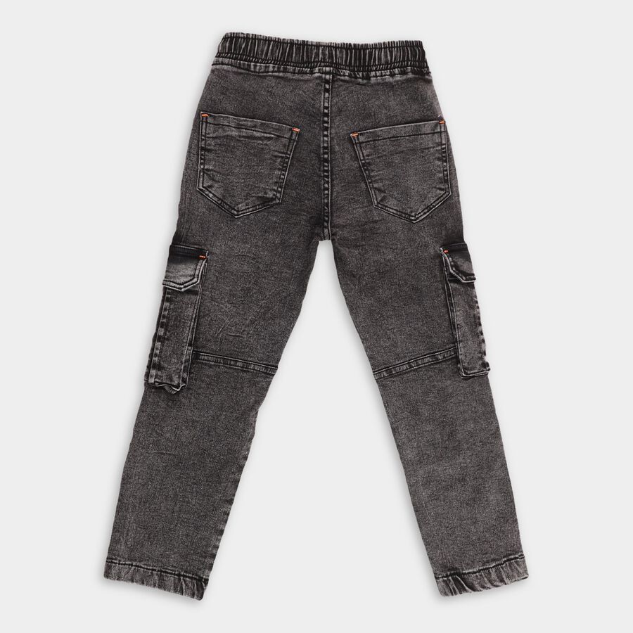 Boys' Jeans , काला, large image number null