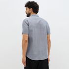 Men's Casual Shirt, Navy Blue, small image number null
