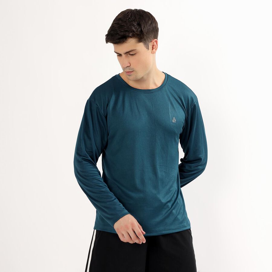 Men's T-Shirt, Teal Blue, large image number null