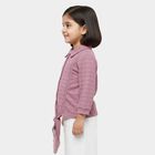 Girls' T-Shirt, हल्का गुलाबी, small