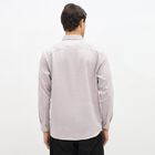 Men's Muted Khaki Slim Fit Casual Shirt, Khaki, small image number null