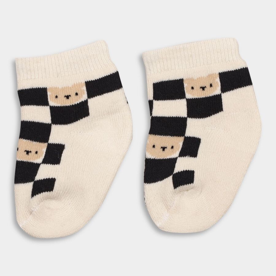 Infants' Socks (Pack of 2), Navy Blue, large image number null