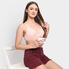 Ladies' Bra, पीच, small
