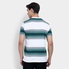 Men's Henley Half Sleeves T-Shirt , White, small image number null