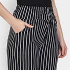 Ladies' Trousers , काला, small