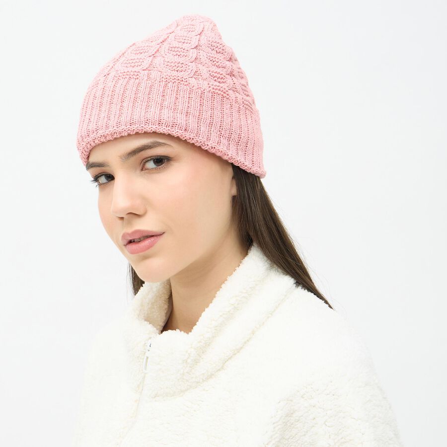 Ladies' Cap, हल्का गुलाबी, large image number null