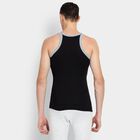 Men's 100% Cotton Gym T-Shirt, Black, small image number null