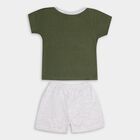 Infant Boys' 100% Cotton Baba Suit, ओलिव, small image number null