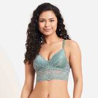 Full Lace Padded Bra, ओलिव, small image number null