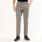Men's 100% Cotton Slim Fit Casual Trousers, Light Grey, small
