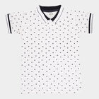 Boys Cotton T-Shirt, White, small image number null