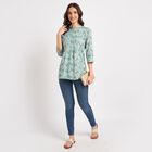 Ladies' Kurta, हल्का नीला, small image number null
