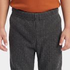 Boys Junior Charcoal Long Johns Thermal, Charcoal, small