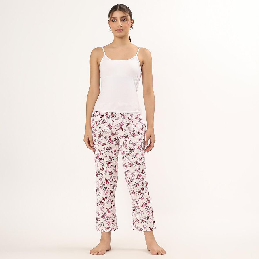 Ladies' Full Length Pyjama , गुलाबी, large image number null