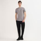 Men's Drifit T-Shirt, गहरा ग्रे, small