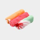Women's Coral Pink and Mint Green Floral Pack of 3 Handkerchief, Assorted, small image number null