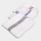 Men's Bright White Classic Handkerchief Pack, Light Blue, small