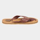 Men Printed Flip Flops, Beige, small image number null