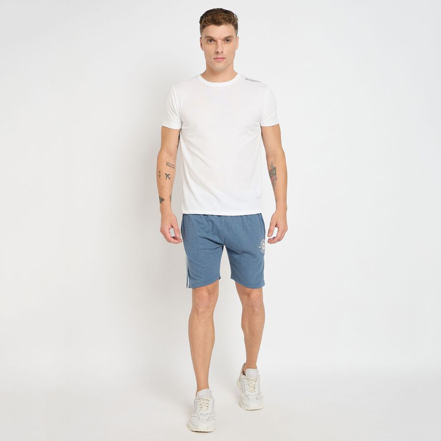 Men's Bermudas, Melange Blue, large image number null