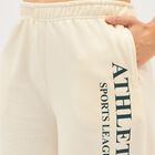 Women's Soft Cream Printed Track suit, ऑफ व्हाइट, small image number null