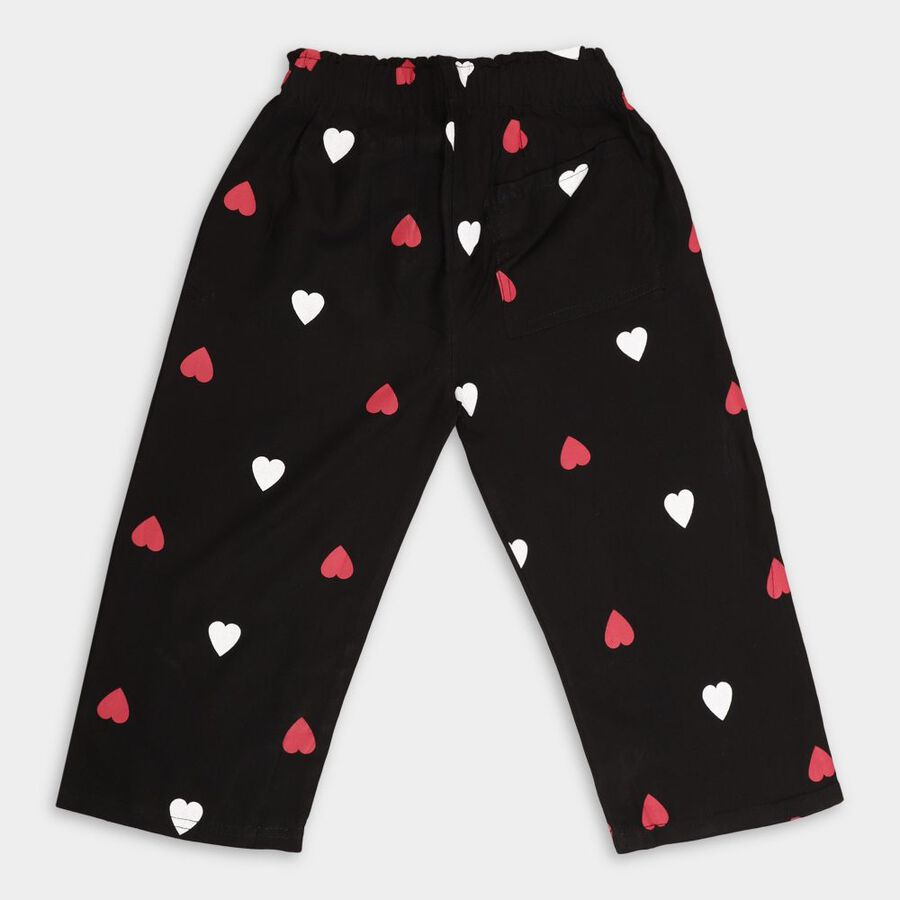 Girls' Capri, Black, large image number null