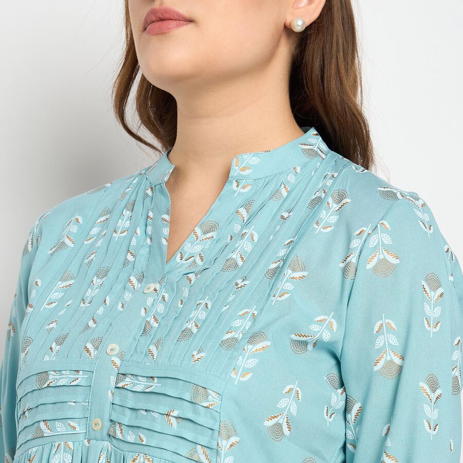 Ladies' Kurta , हल्का नीला, large image number null